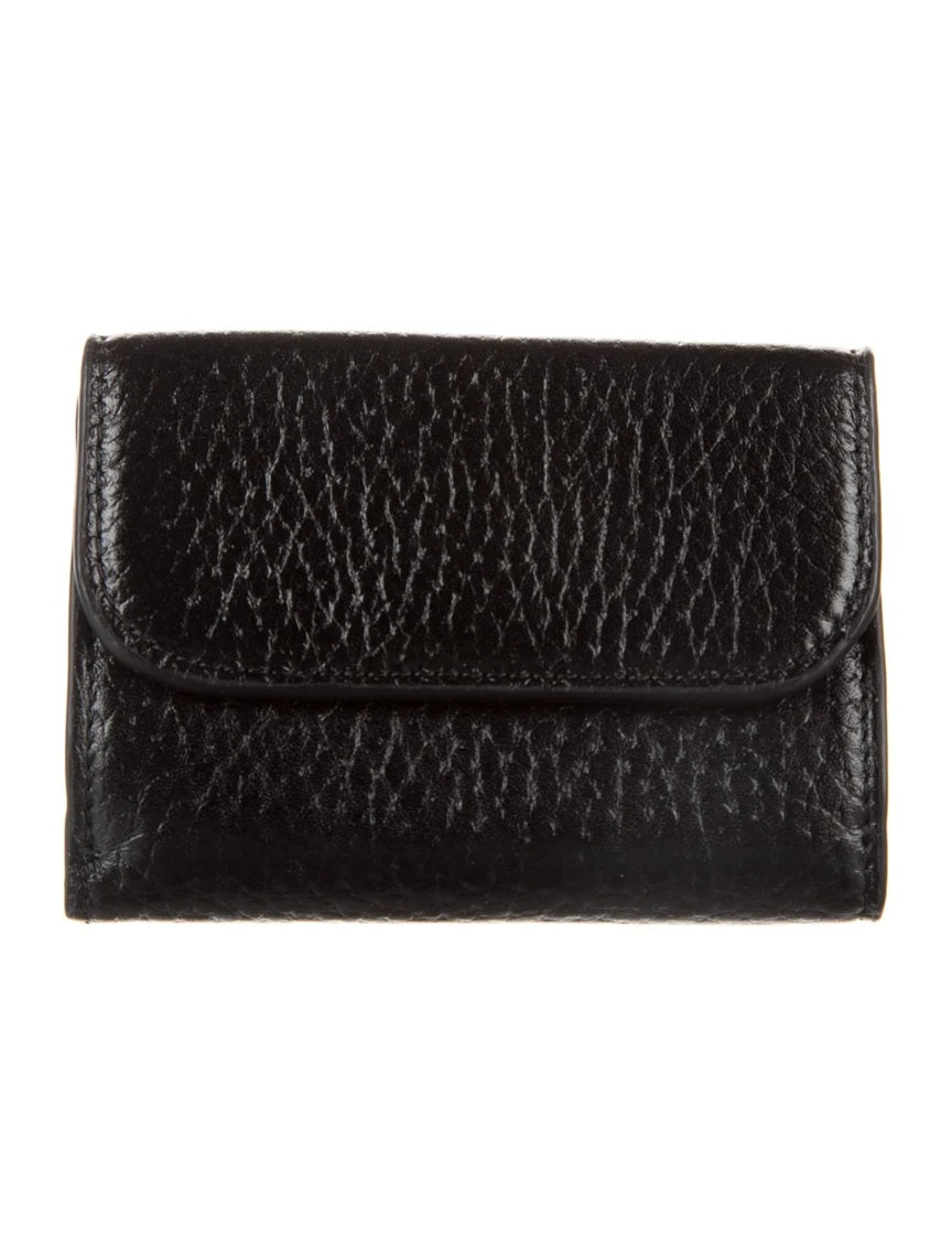 Pre Owned Chloé  Leather Graphic Print Wallet