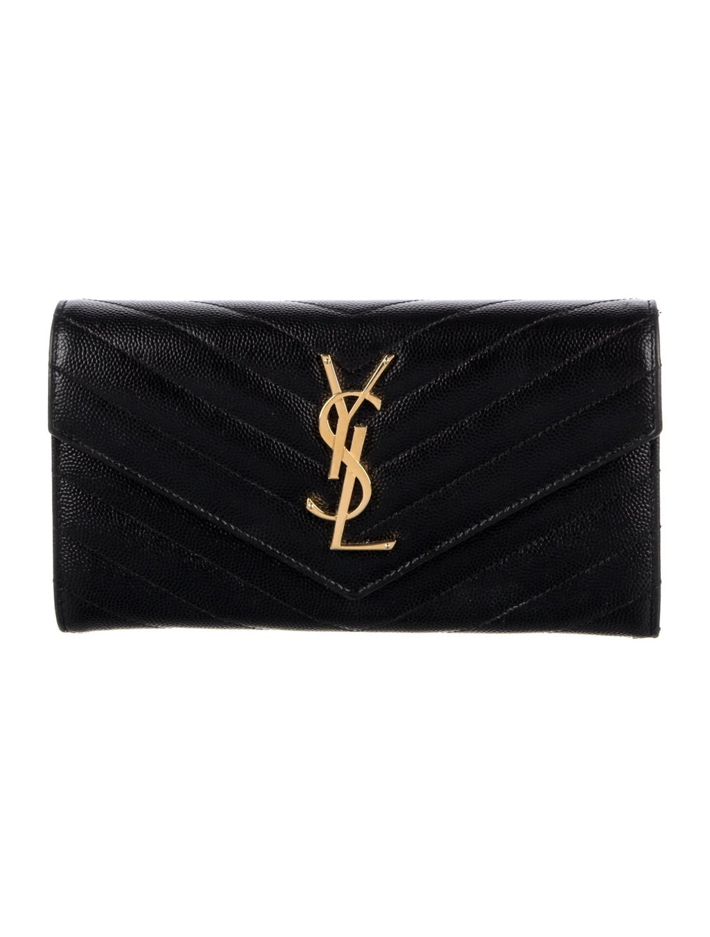 Pre Owned Saint Laurent  2018 Leather Wallet
