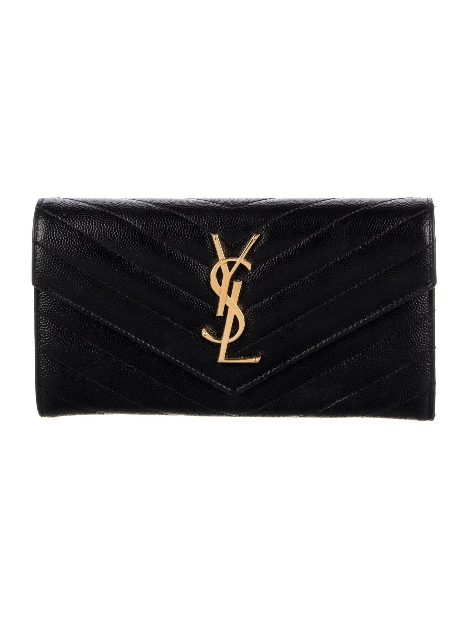 Pre Owned Saint Laurent  2018 Leather Wallet