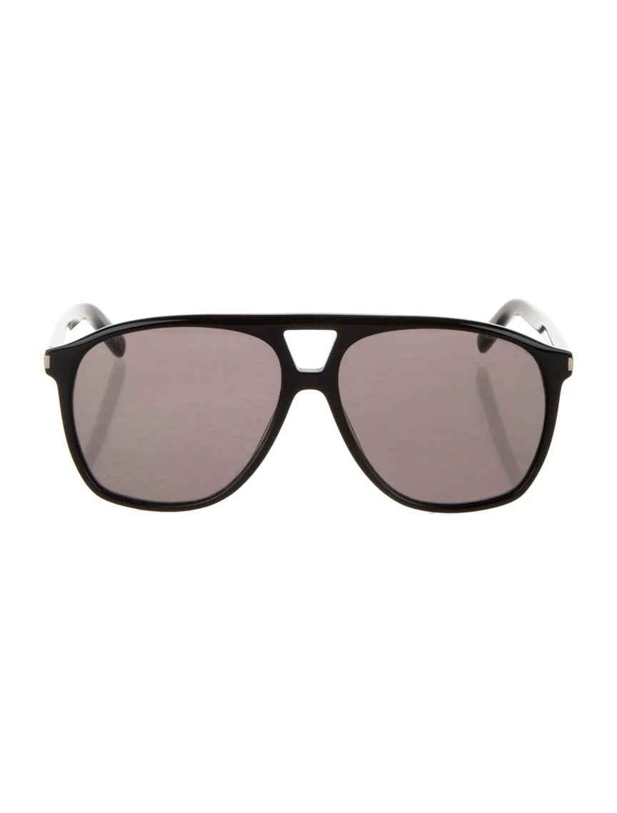 Pre Owned Saint Laurent  Aviator Tinted Sunglasses