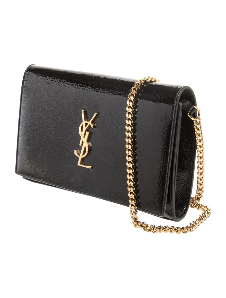 Pre Owned Saint Laurent  Leather Kate Medium