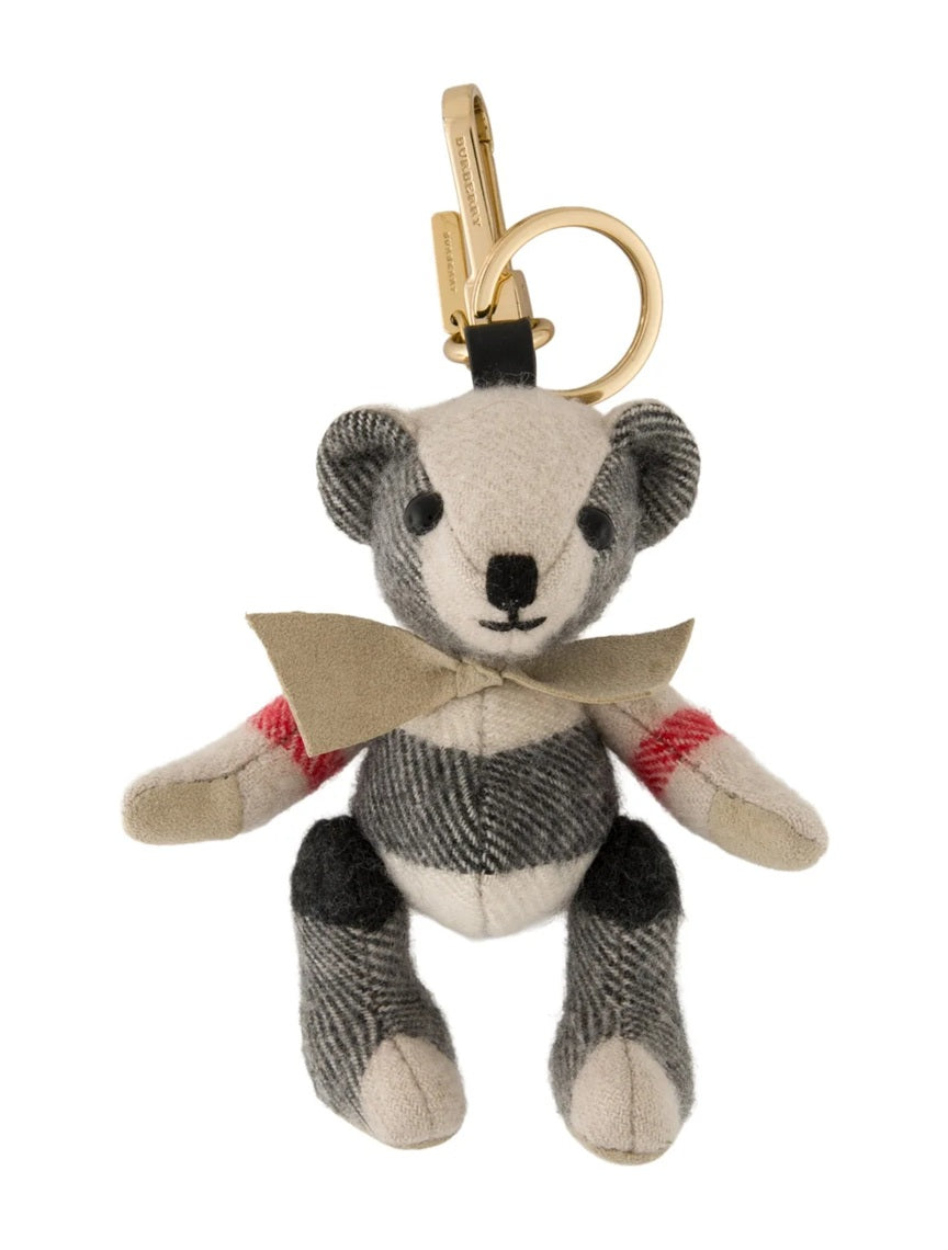 Pre Owned Burberry  Bear Keychain