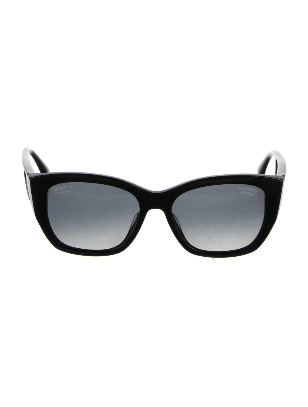 Pre Owned Chanel  Interlocking CC Logo Oversize Sunglasses