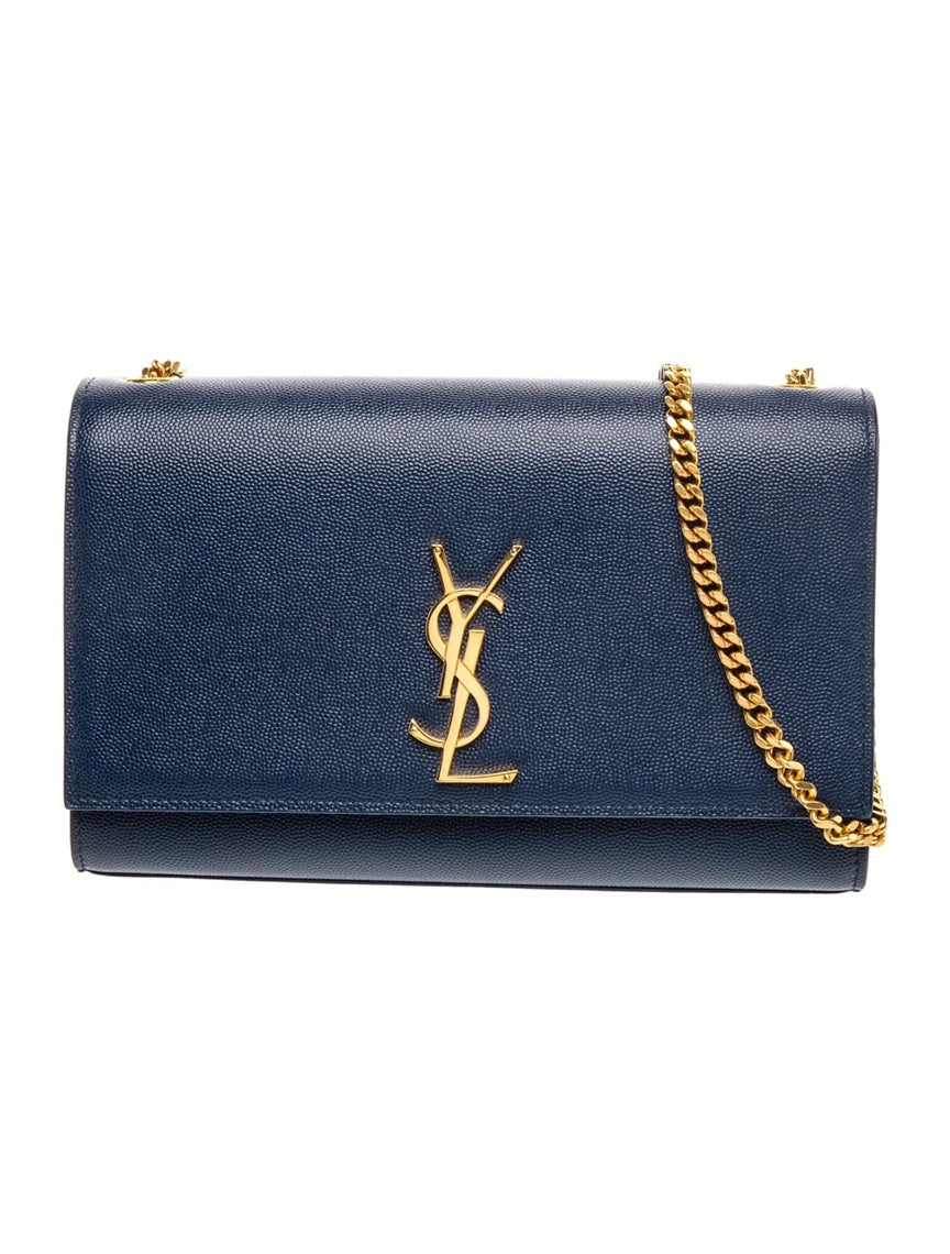 Pre Owned Saint Laurent  Leather Kate Medium