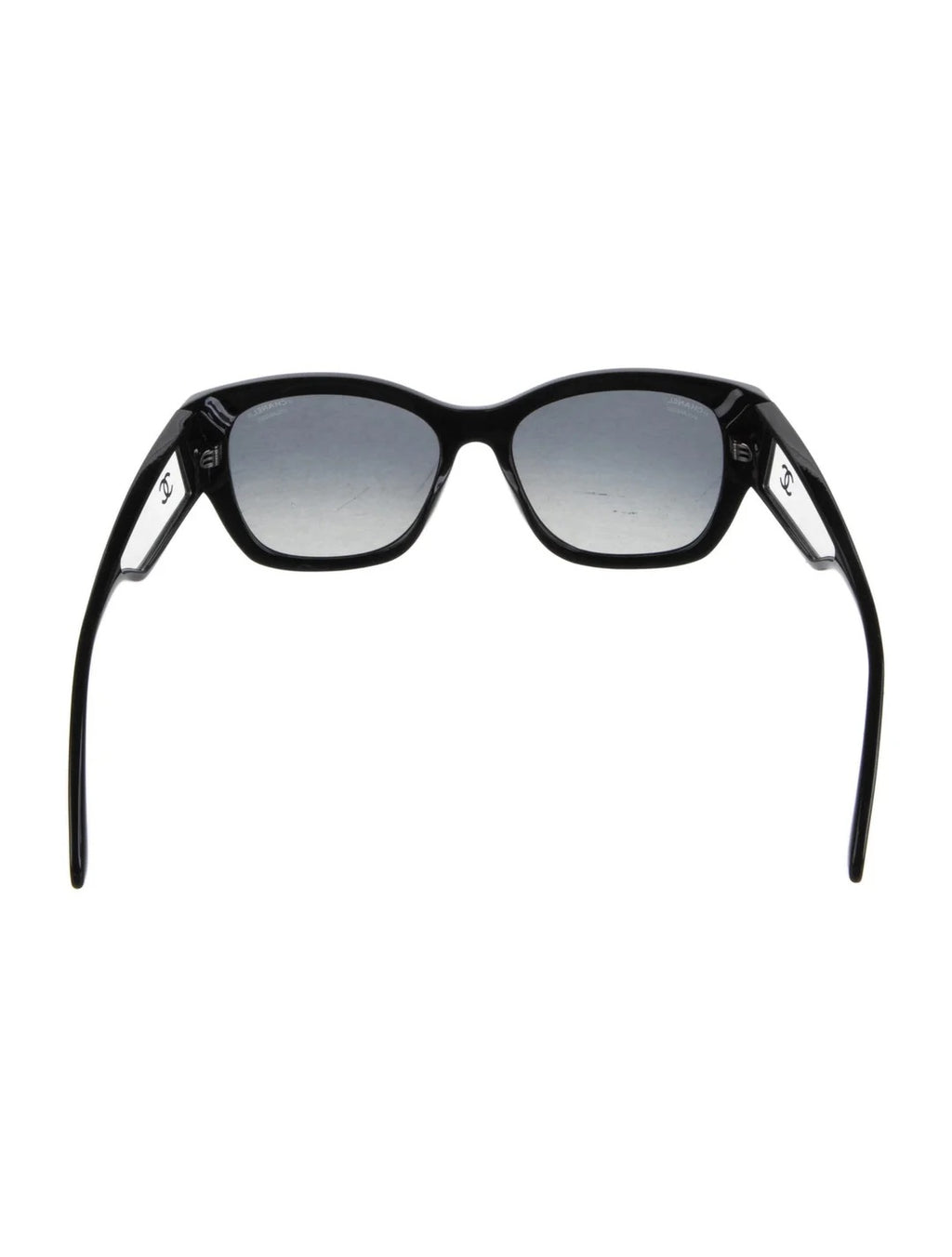Pre Owned Chanel  Interlocking CC Logo Oversize Sunglasses