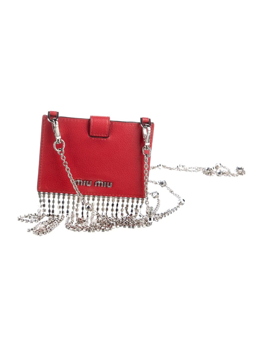 Pre Owned Miu Miu  Leather Wallet