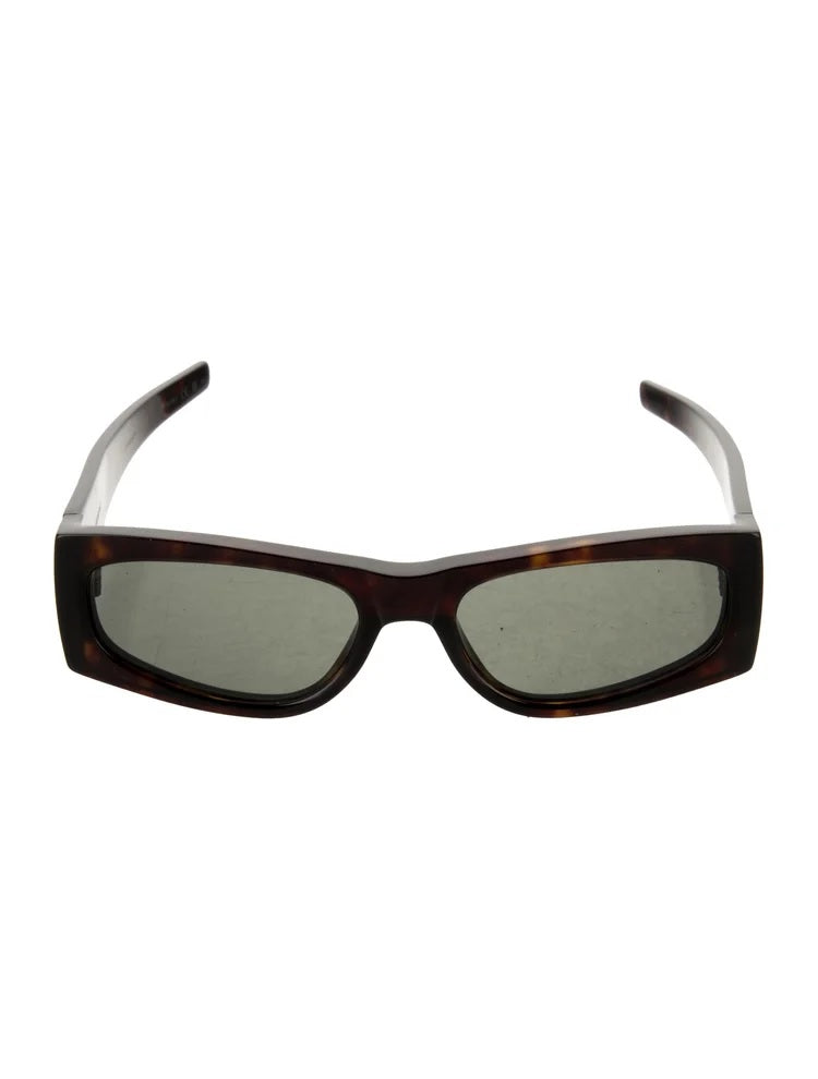 Pre Owned Yves Saint Laurent  Square Tinted Sunglasses
