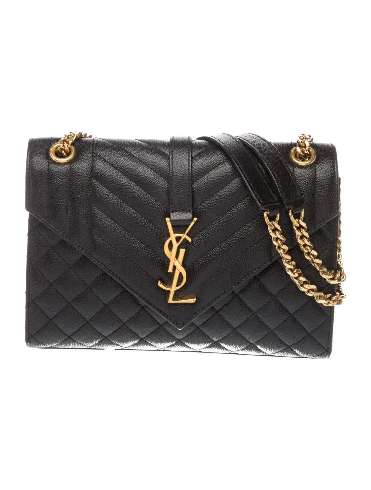 Pre Owned Saint Laurent  Leather Envelope