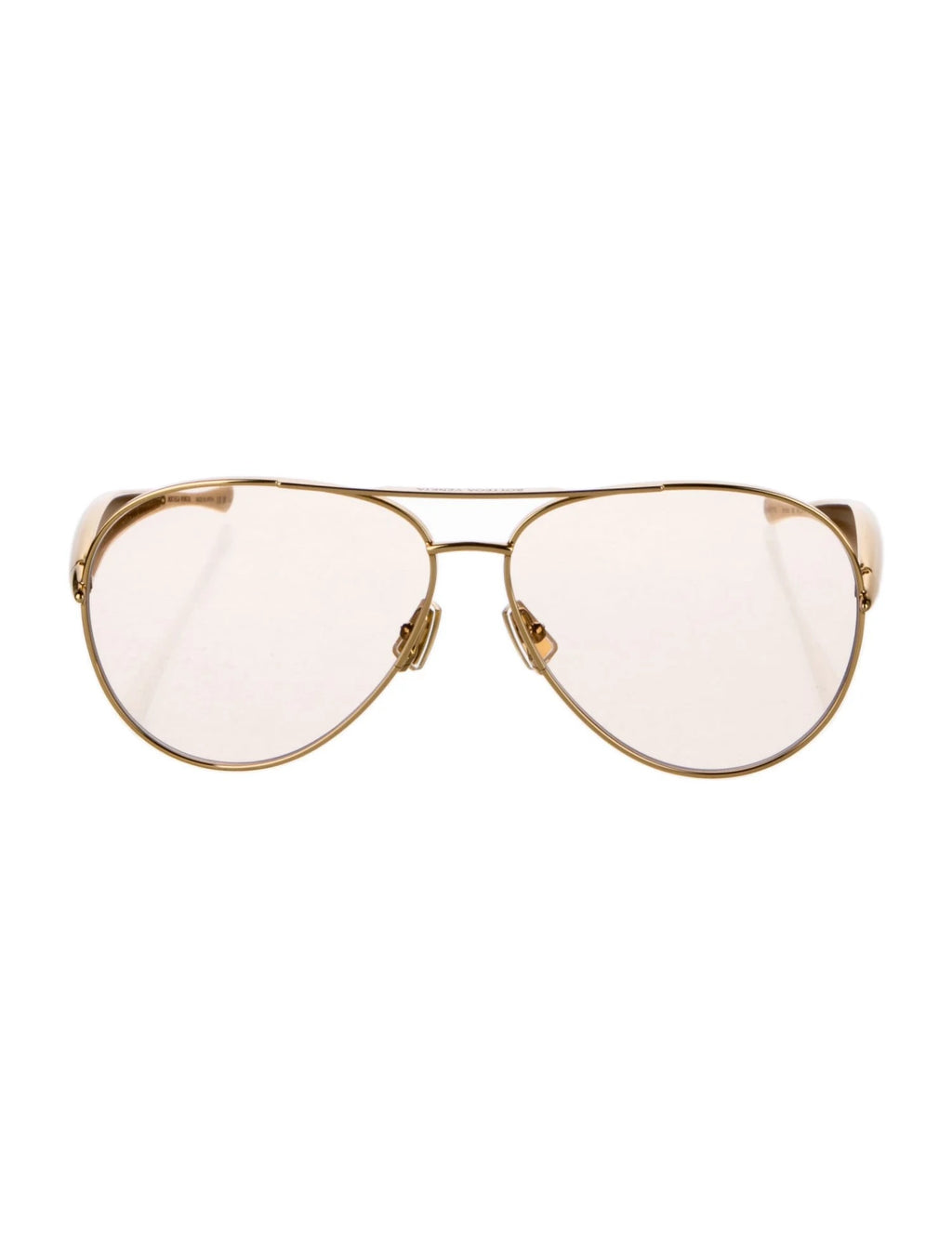 Pre Owned Bottega Veneta  Aviator Tinted Sunglasses