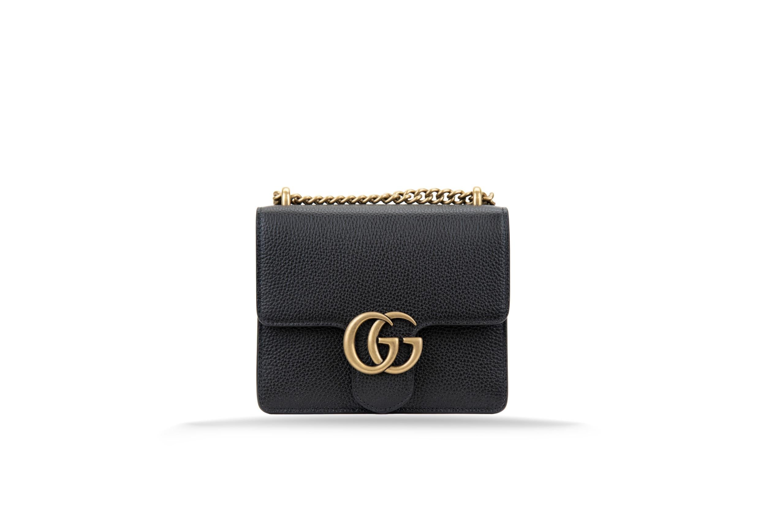 New Gucci GG Marmont Small Shoulder Bag