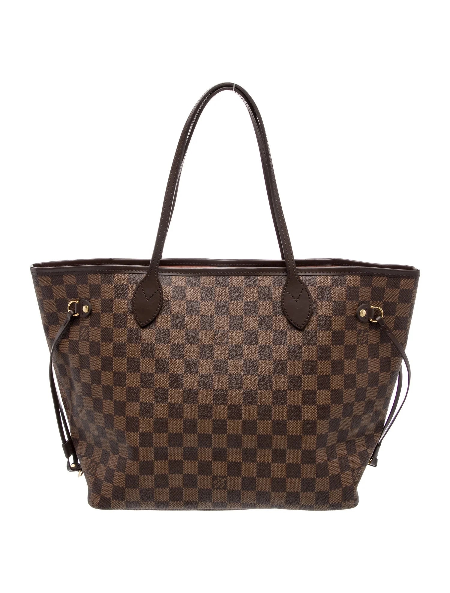 Pre Owned Louis Vuitton Damier Ebene Neverfull MM