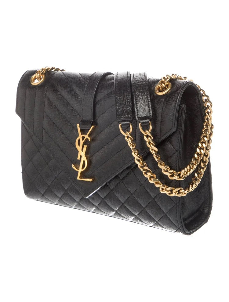 Pre Owned Saint Laurent  Leather Envelope