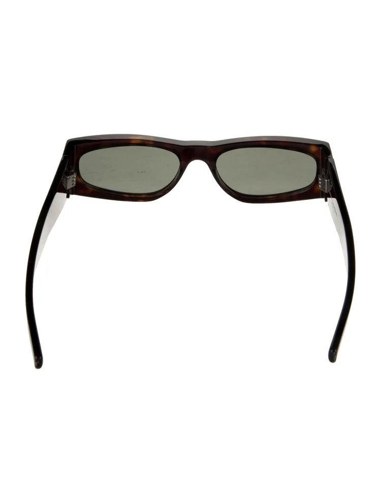 Pre Owned Yves Saint Laurent  Square Tinted Sunglasses