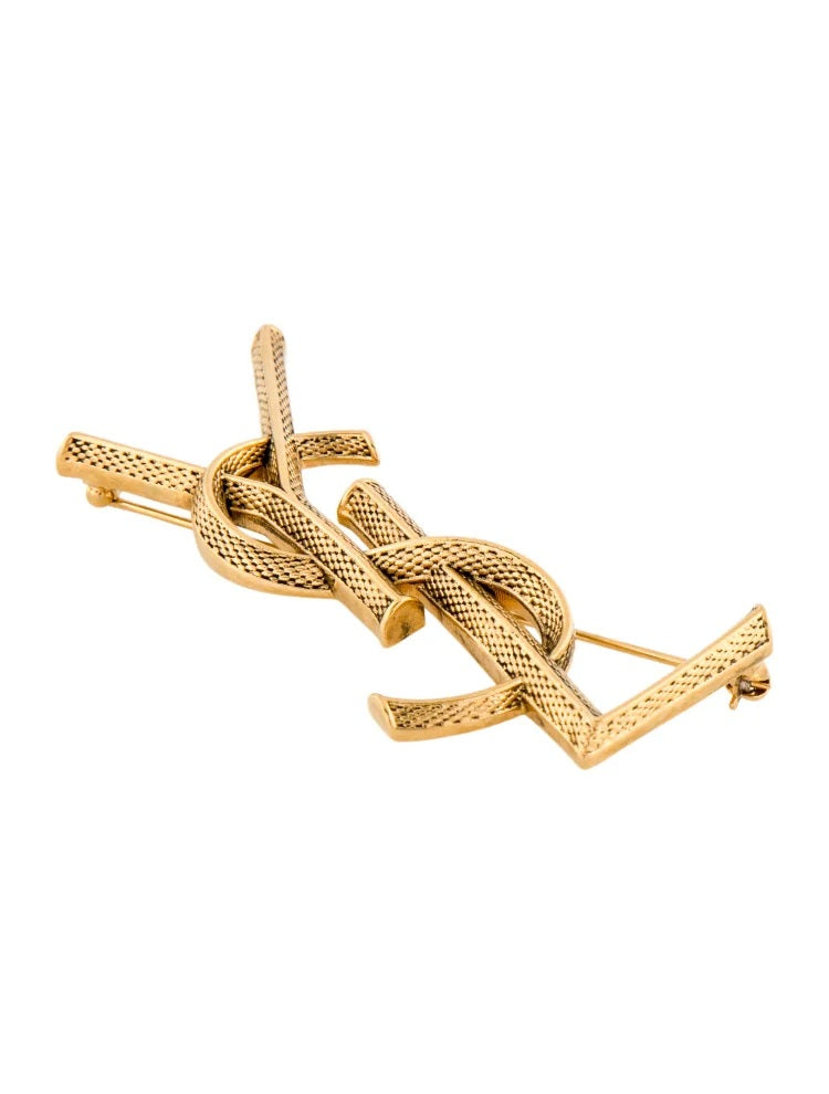 Pre Owned Yves Saint Laurent  Opyum YSL Brooch Pin