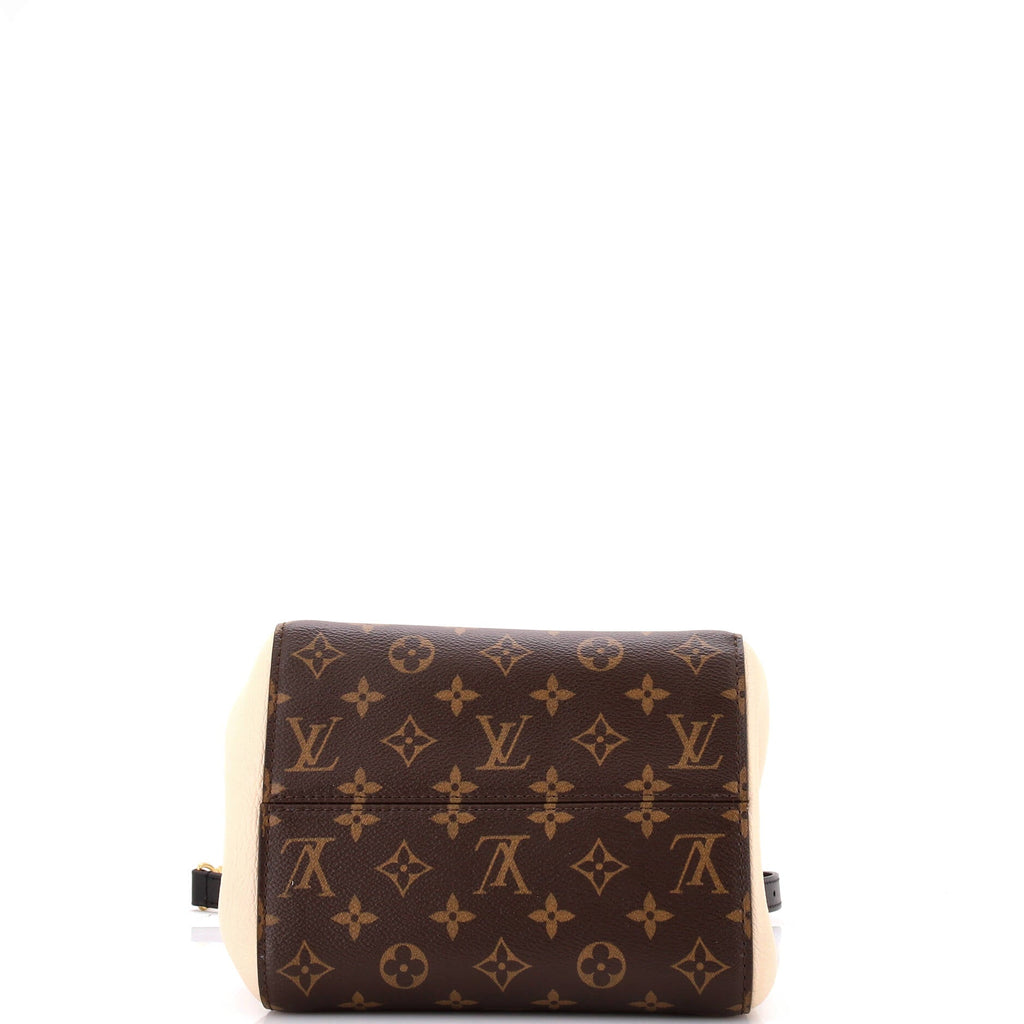 Pre Owned Louis Vuitton Fold Tote Monogram Canvas and Leather PM