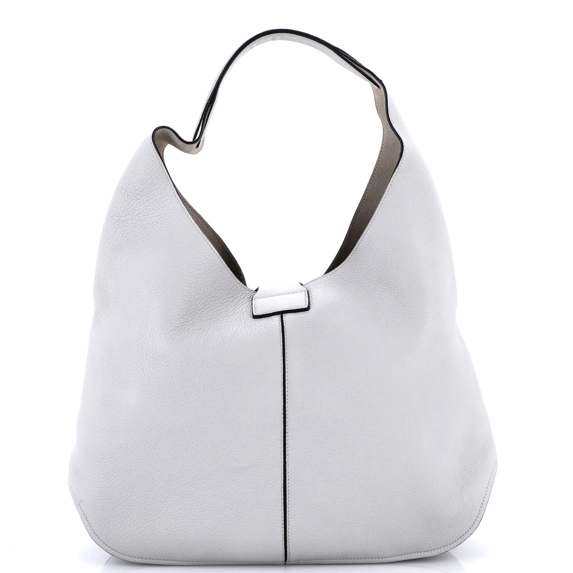 Pre Owned Salvatore Ferragamo Gancini Margot Hobo Leather