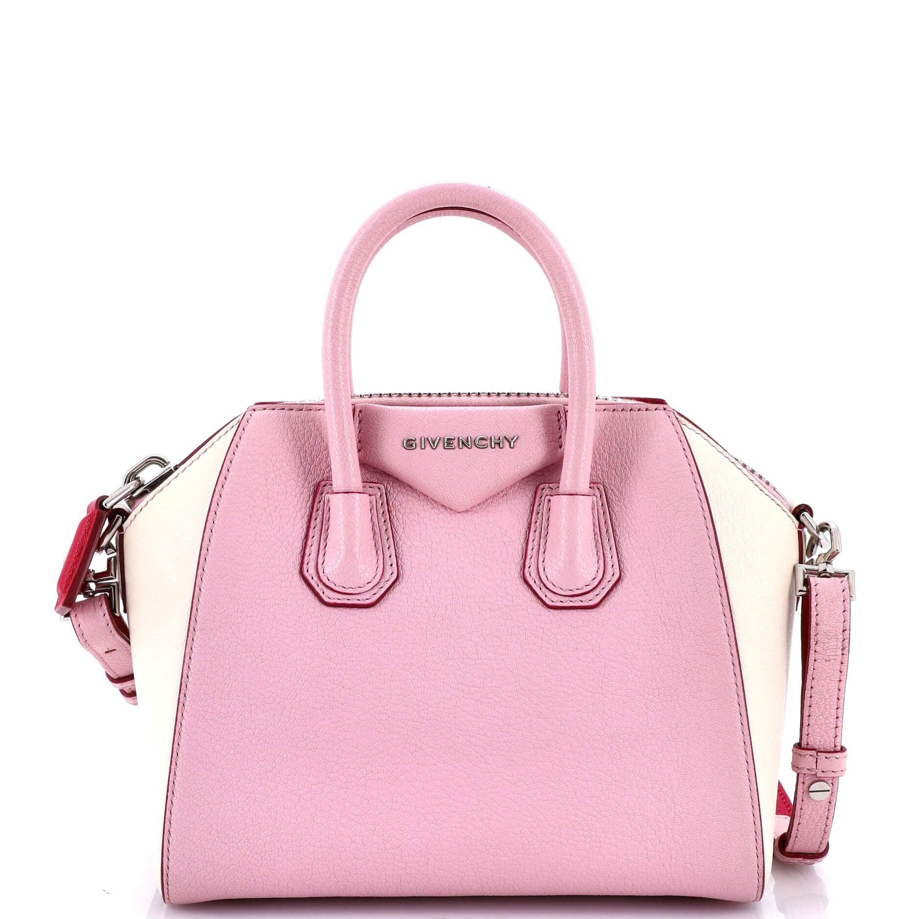 Pre Owned Givenchy Antigona Bag Leather Mini