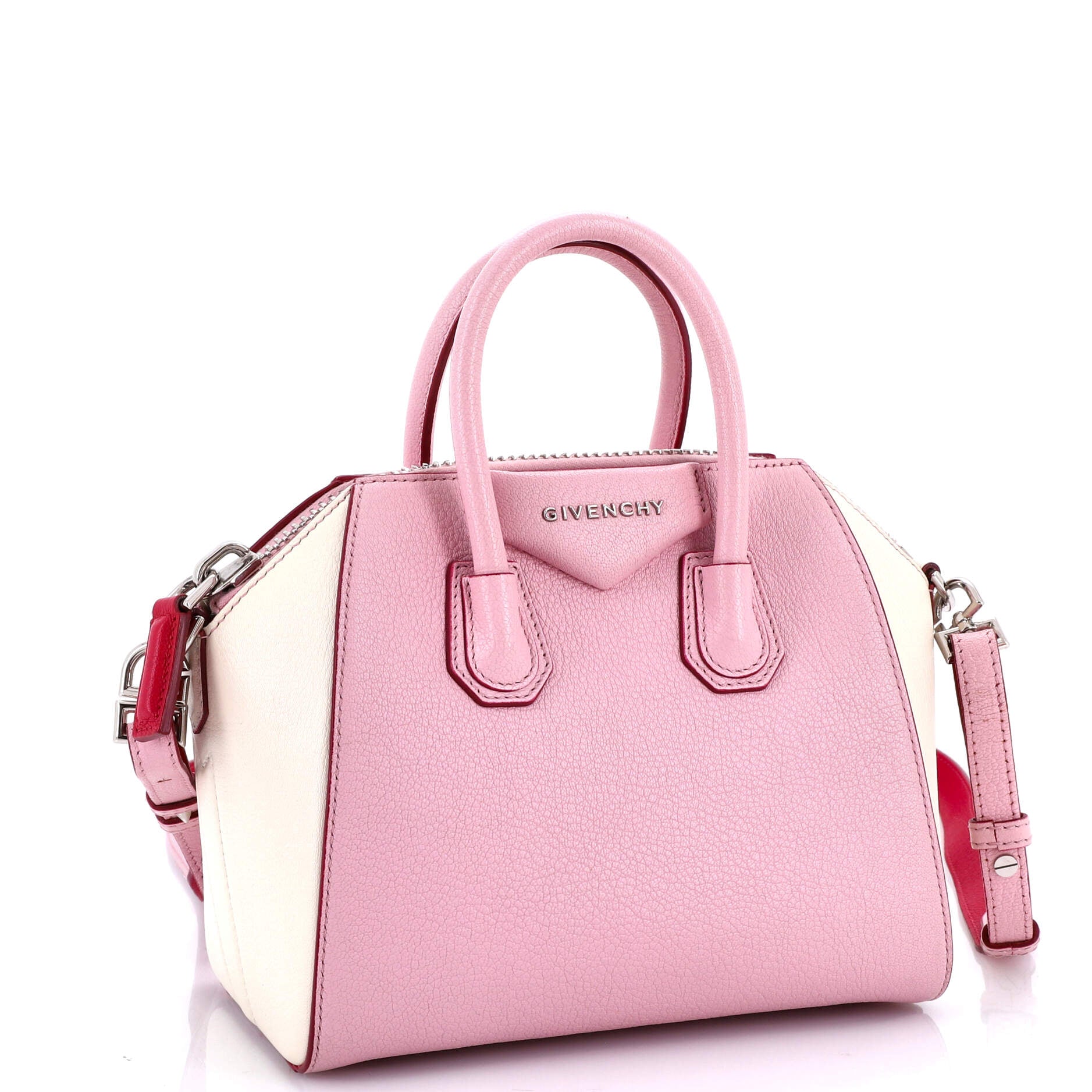 Pre Owned Givenchy Antigona Bag Leather Mini