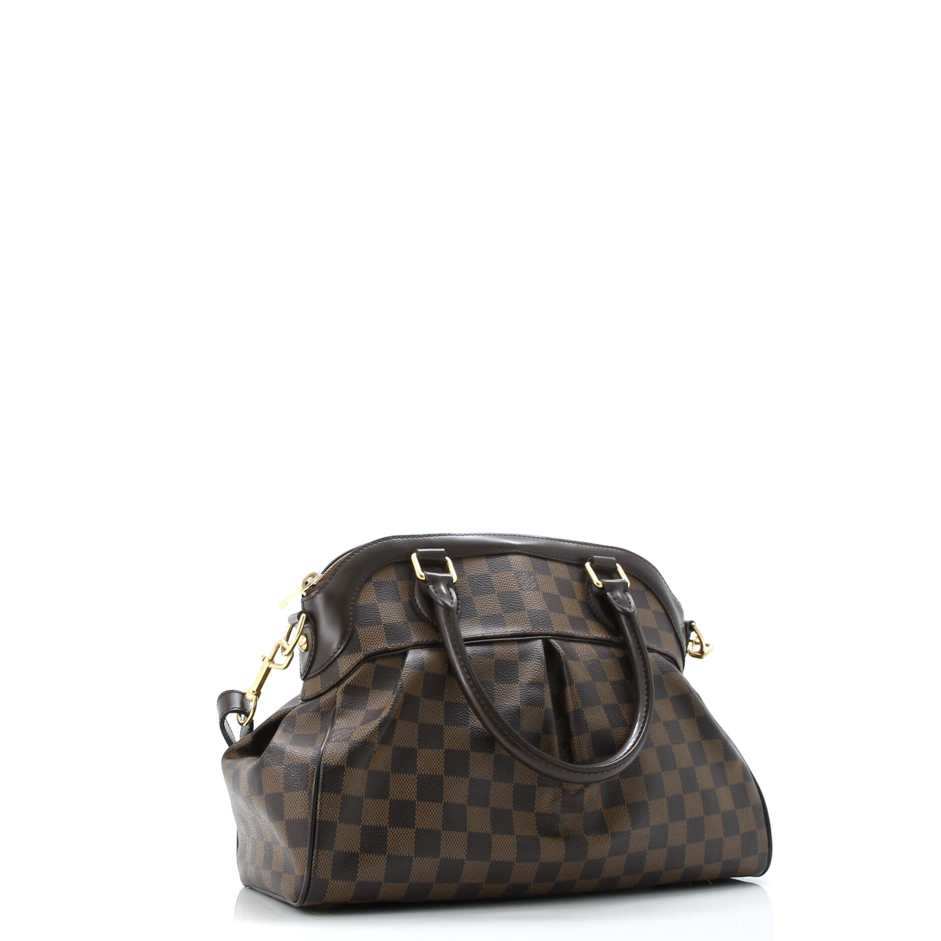 Pre Owned Louis Vuitton Trevi Handbag Damier PM