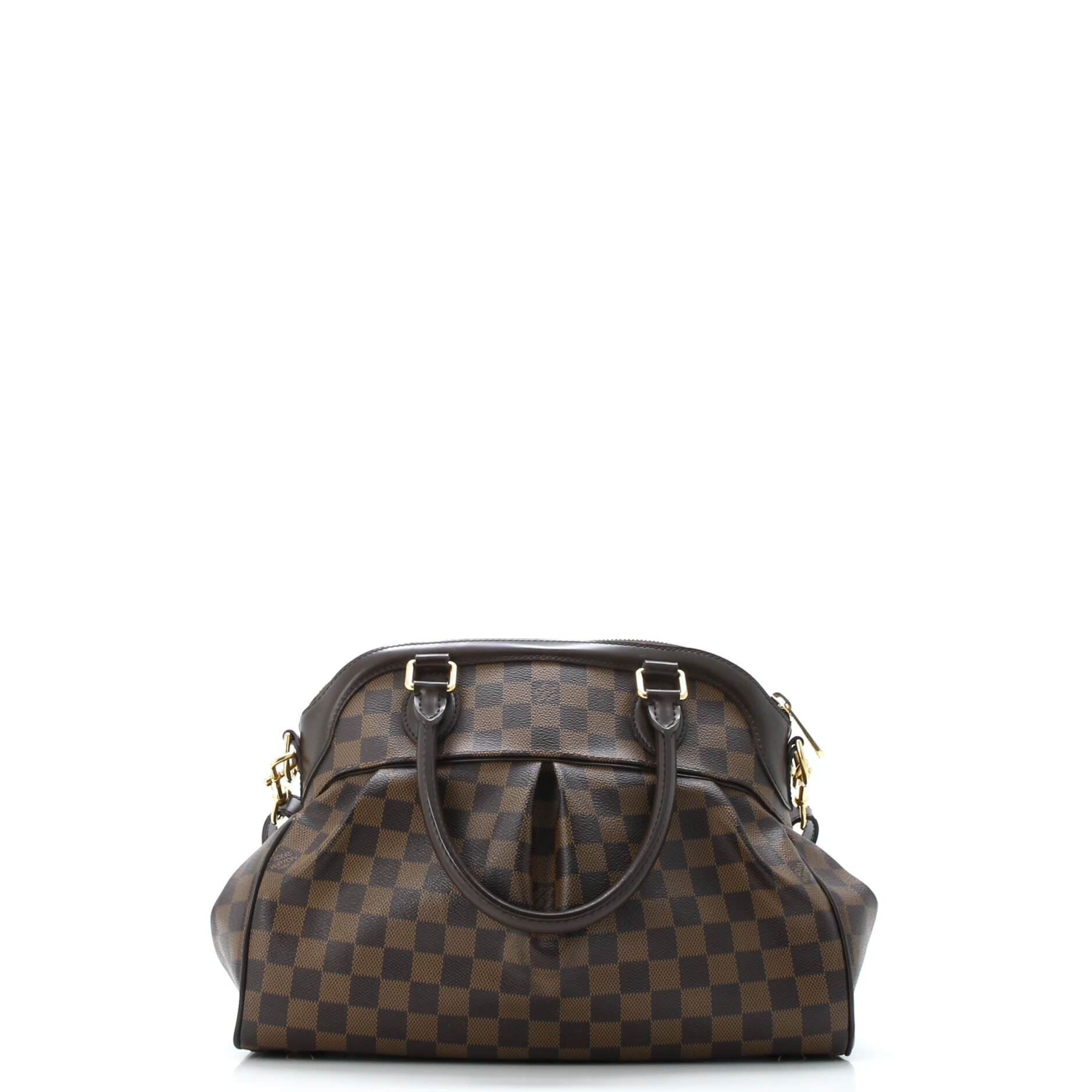 Pre Owned Louis Vuitton Trevi Handbag Damier PM