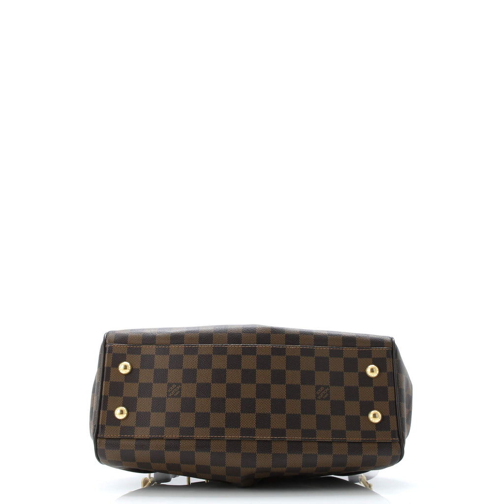 Pre Owned Louis Vuitton Trevi Handbag Damier PM