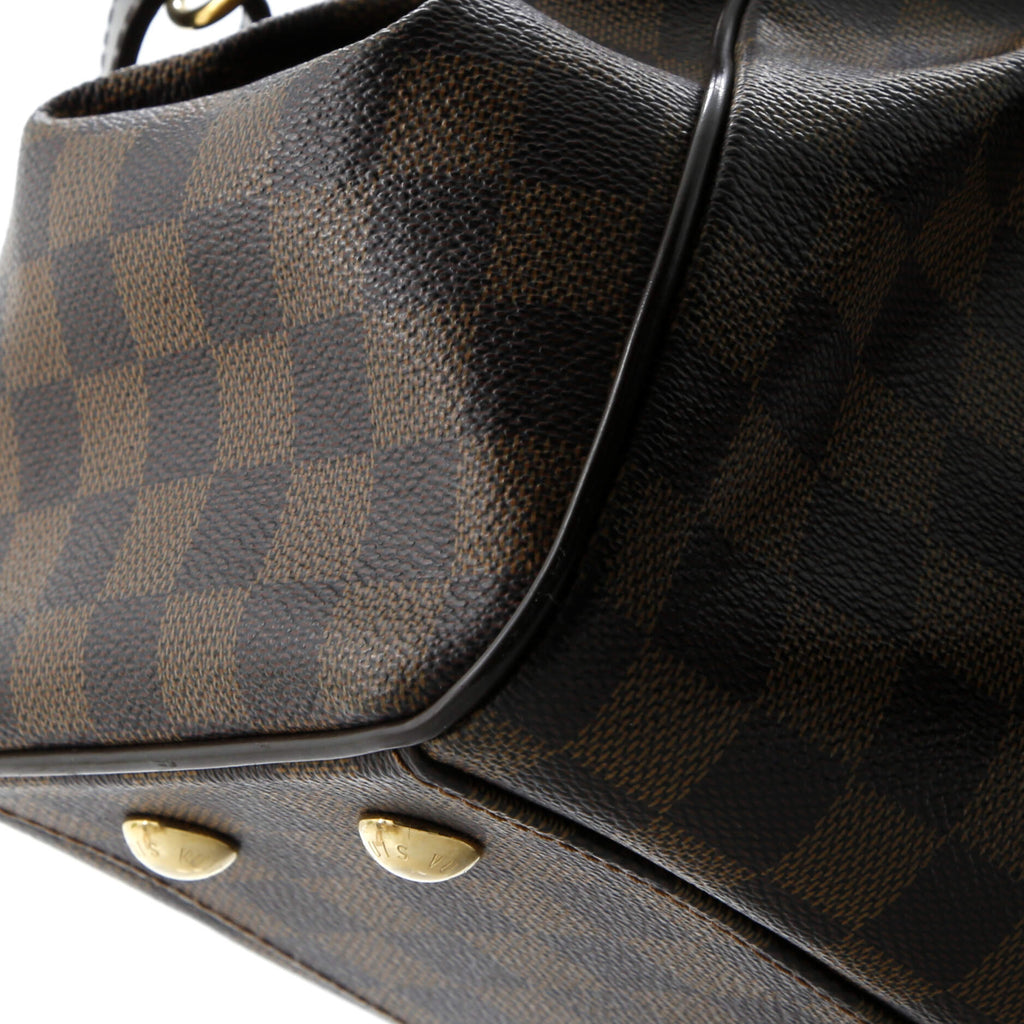 Pre Owned Louis Vuitton Trevi Handbag Damier PM