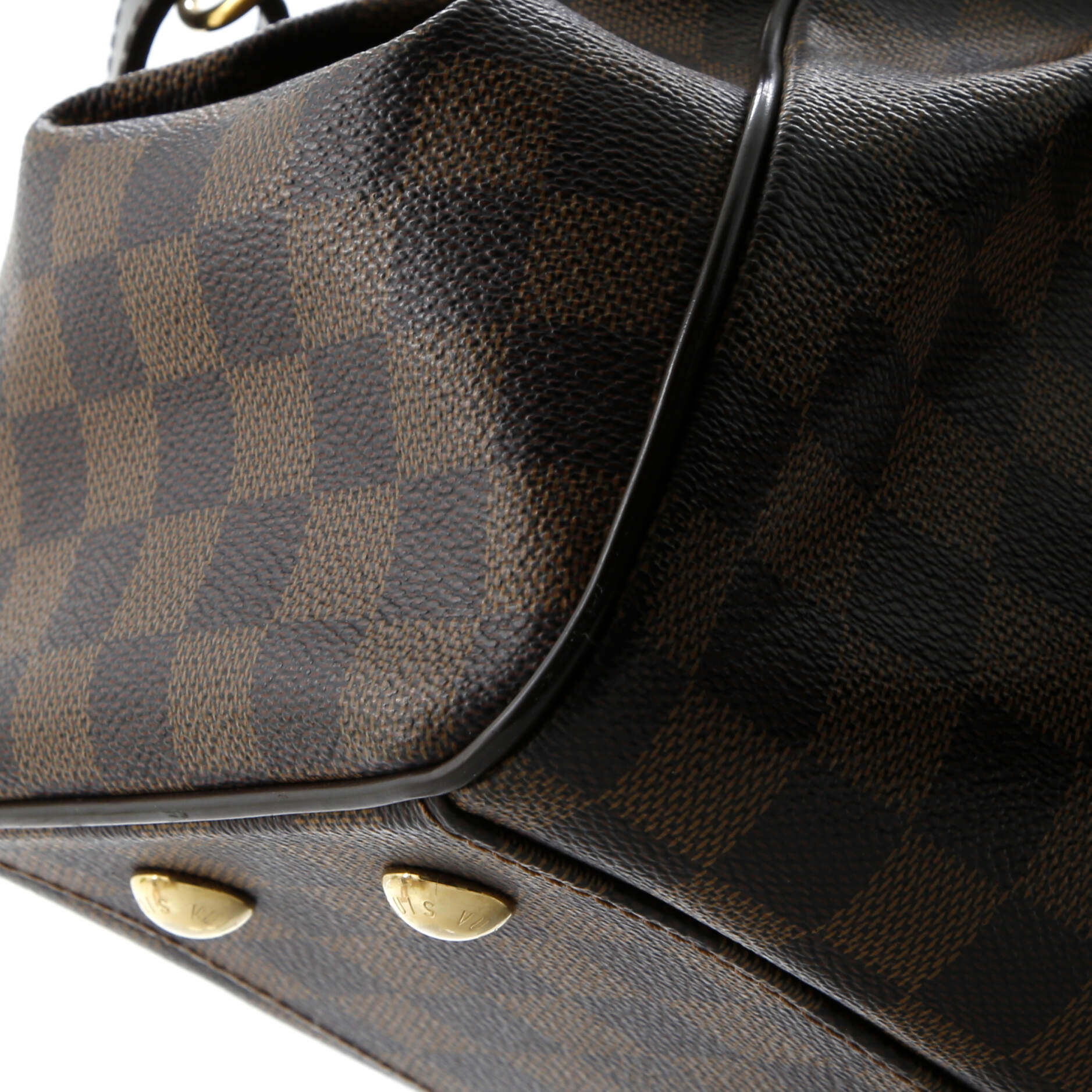 Pre Owned Louis Vuitton Trevi Handbag Damier PM