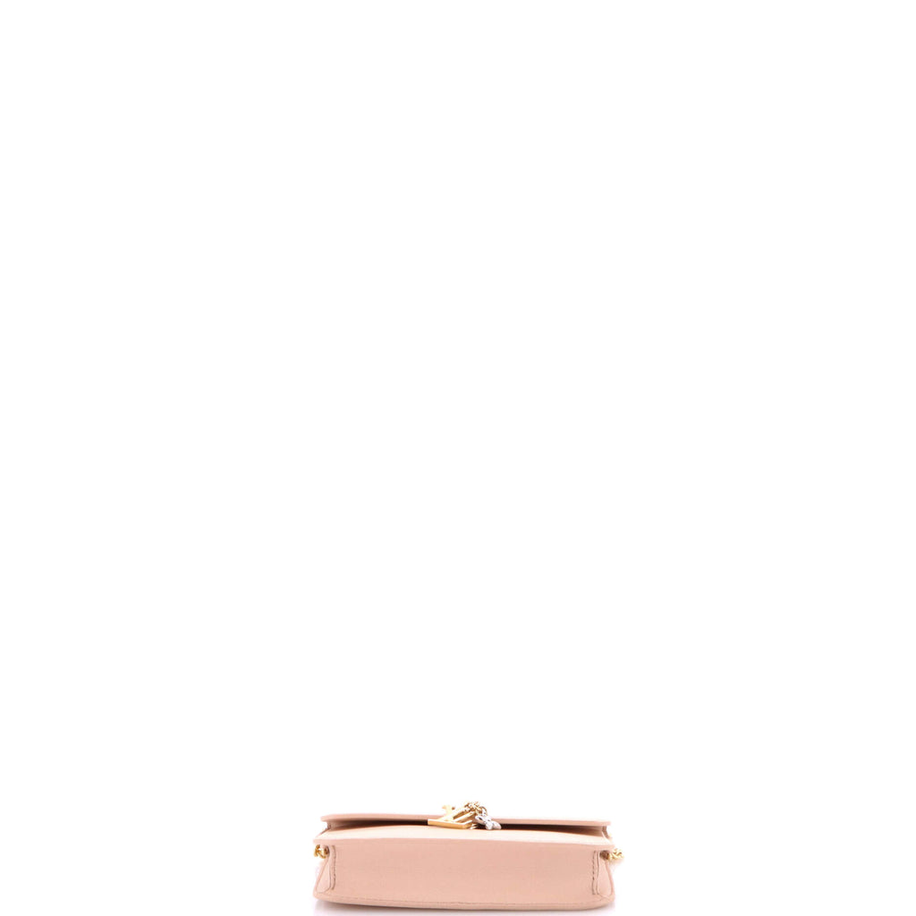 Pre Owned Louis Vuitton LV Bloom Wallet on Chain Leather