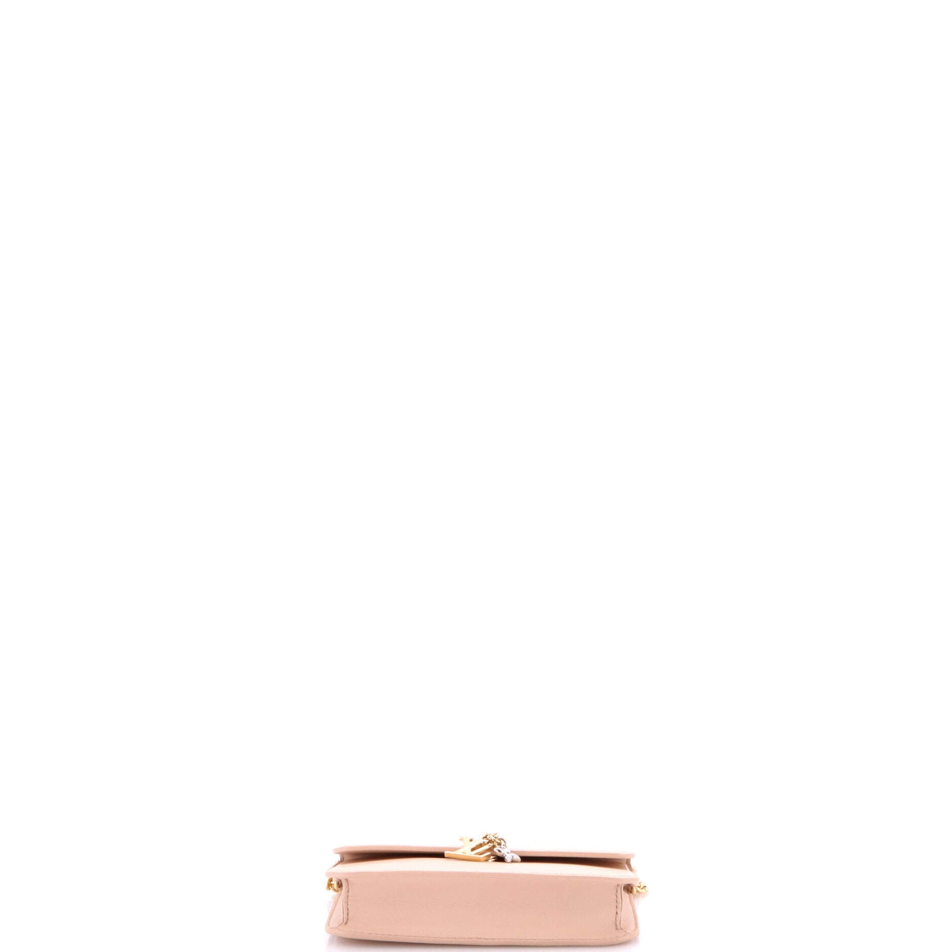Pre Owned Louis Vuitton LV Bloom Wallet on Chain Leather