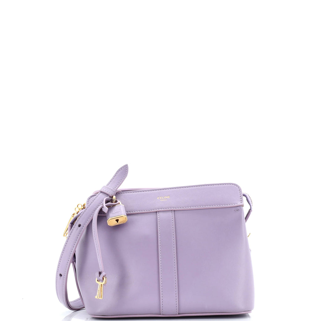 Pre Owned Celine Teen Cabas De France Bag Leather Small