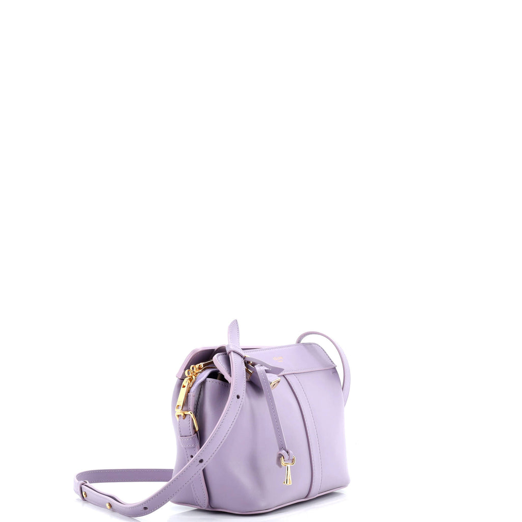 Pre Owned Celine Teen Cabas De France Bag Leather Small