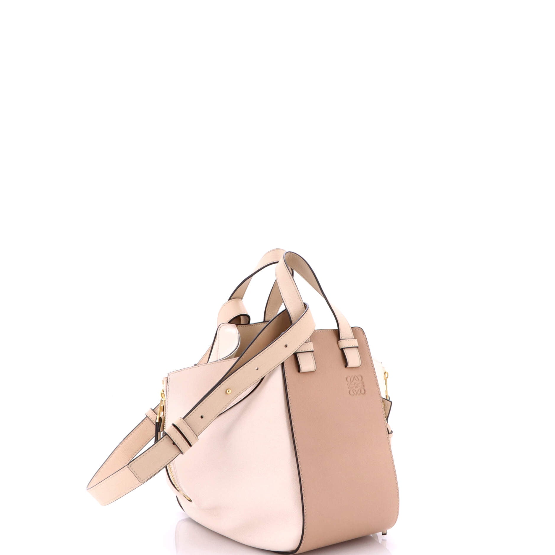 Pre Owned Loewe Hammock Bag Leather Small