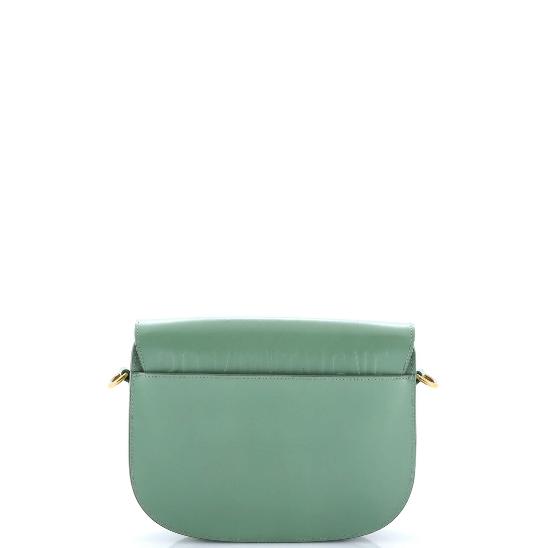 Pre Owned Christian Dior Bobby Flap Bag Leather Medium