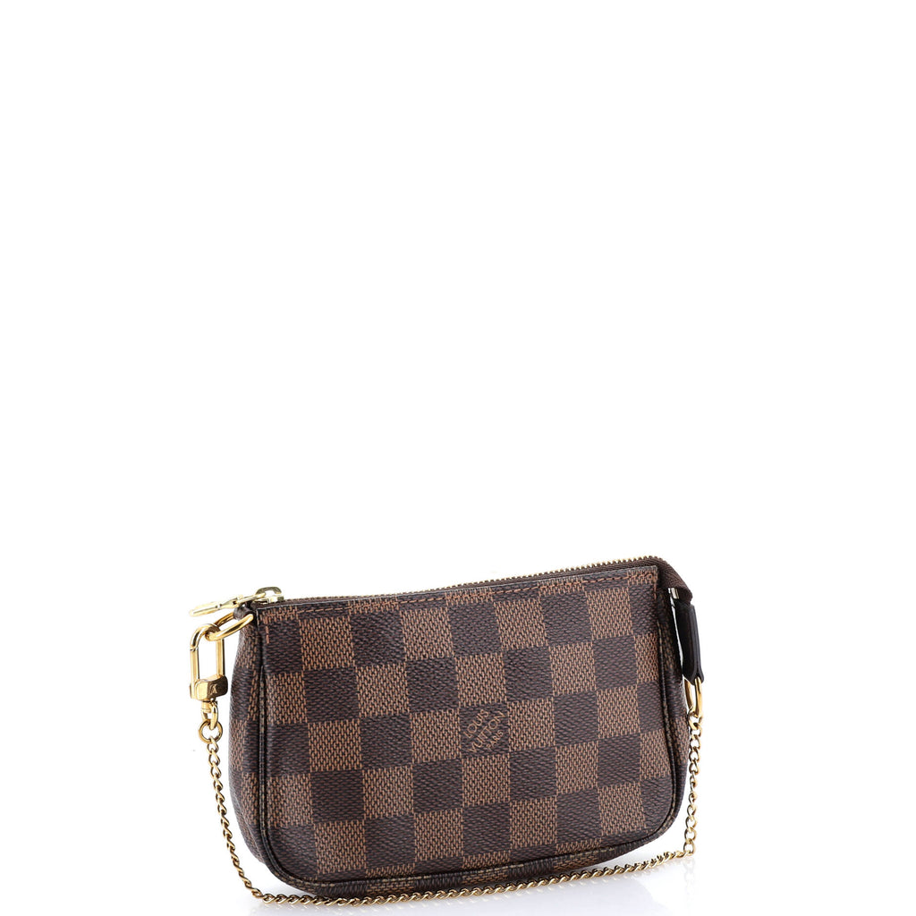 Pre Owned Louis Vuitton Pochette Accessoires Damier Mini
