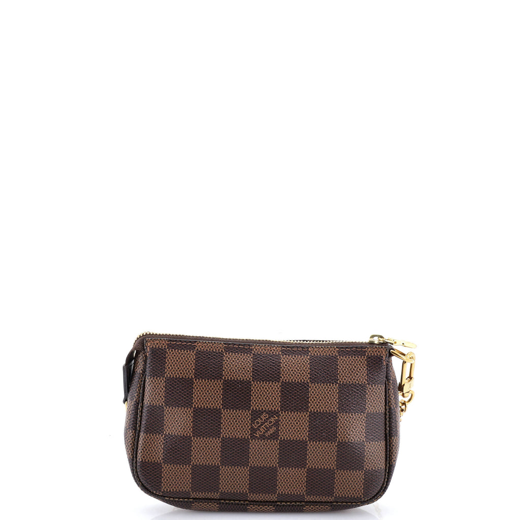 Pre Owned Louis Vuitton Pochette Accessoires Damier Mini
