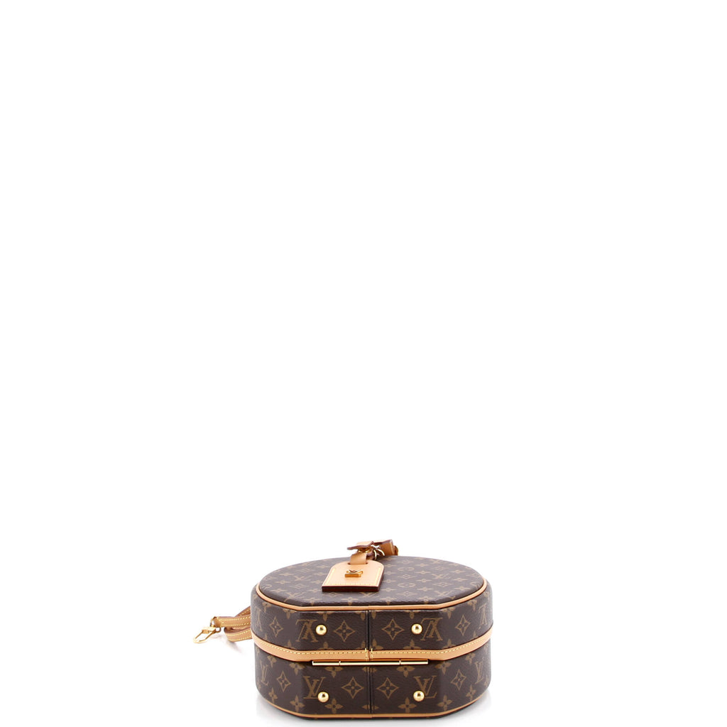Pre Owned Louis Vuitton Petite Boite Chapeau Bag Monogram Canvas