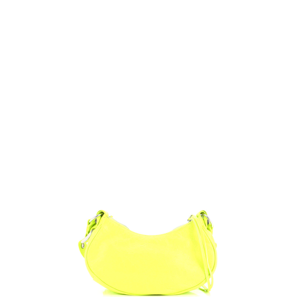 Pre Owned Balenciaga Le Cagole Giant Studs Shoulder Bag Leather XS
