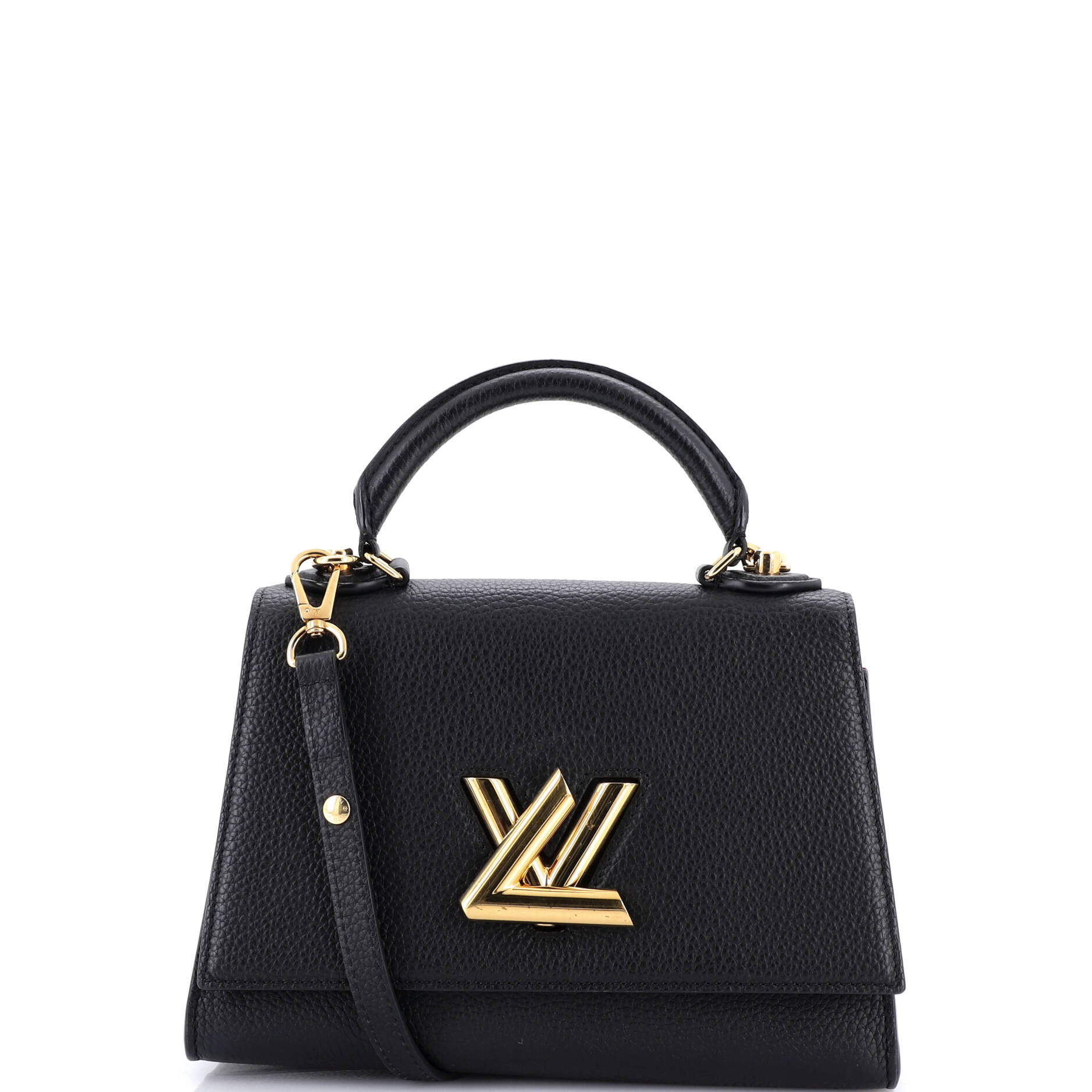 Pre Owned Louis Vuitton Twist One Handle Bag Taurillon Leather PM