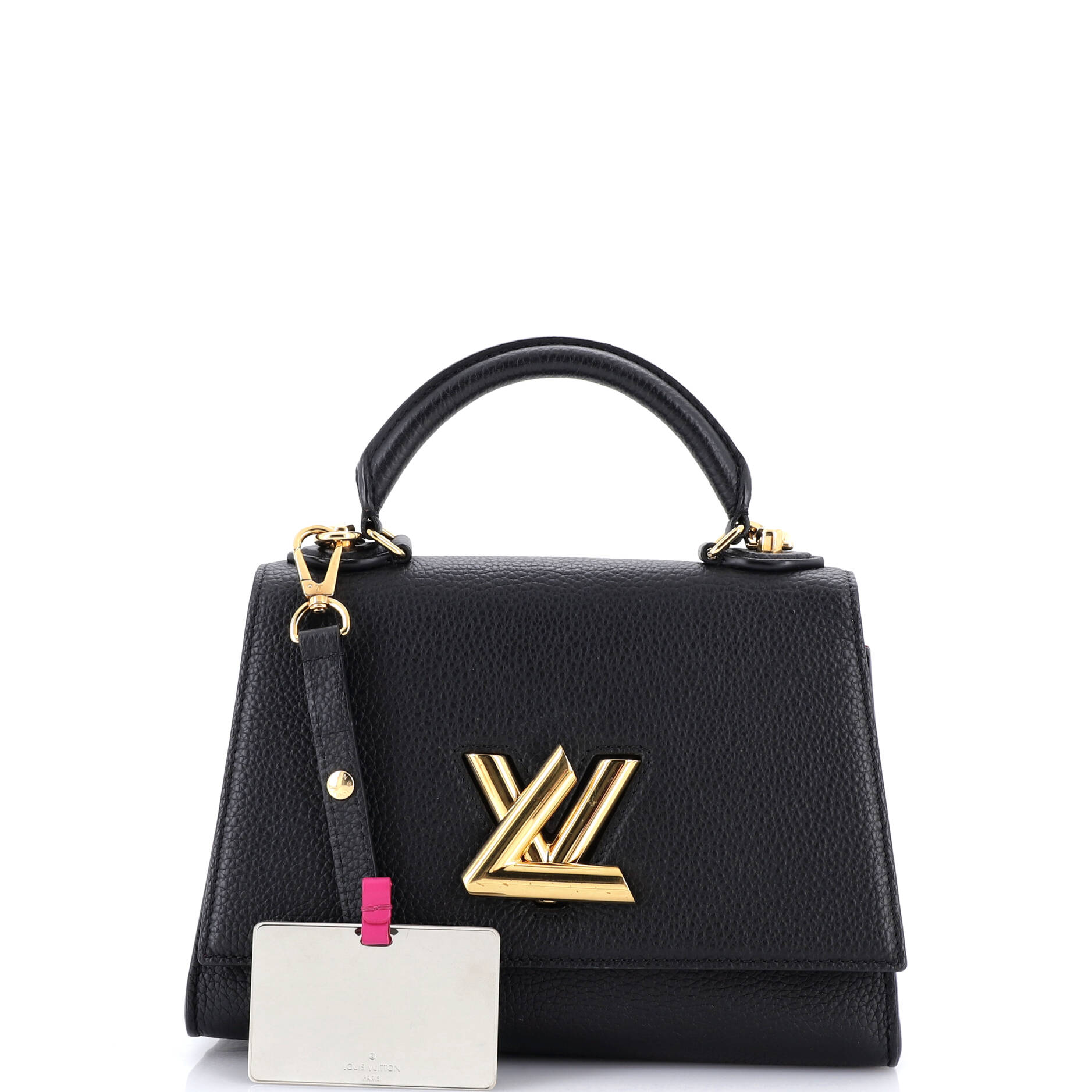 Pre Owned Louis Vuitton Twist One Handle Bag Taurillon Leather PM