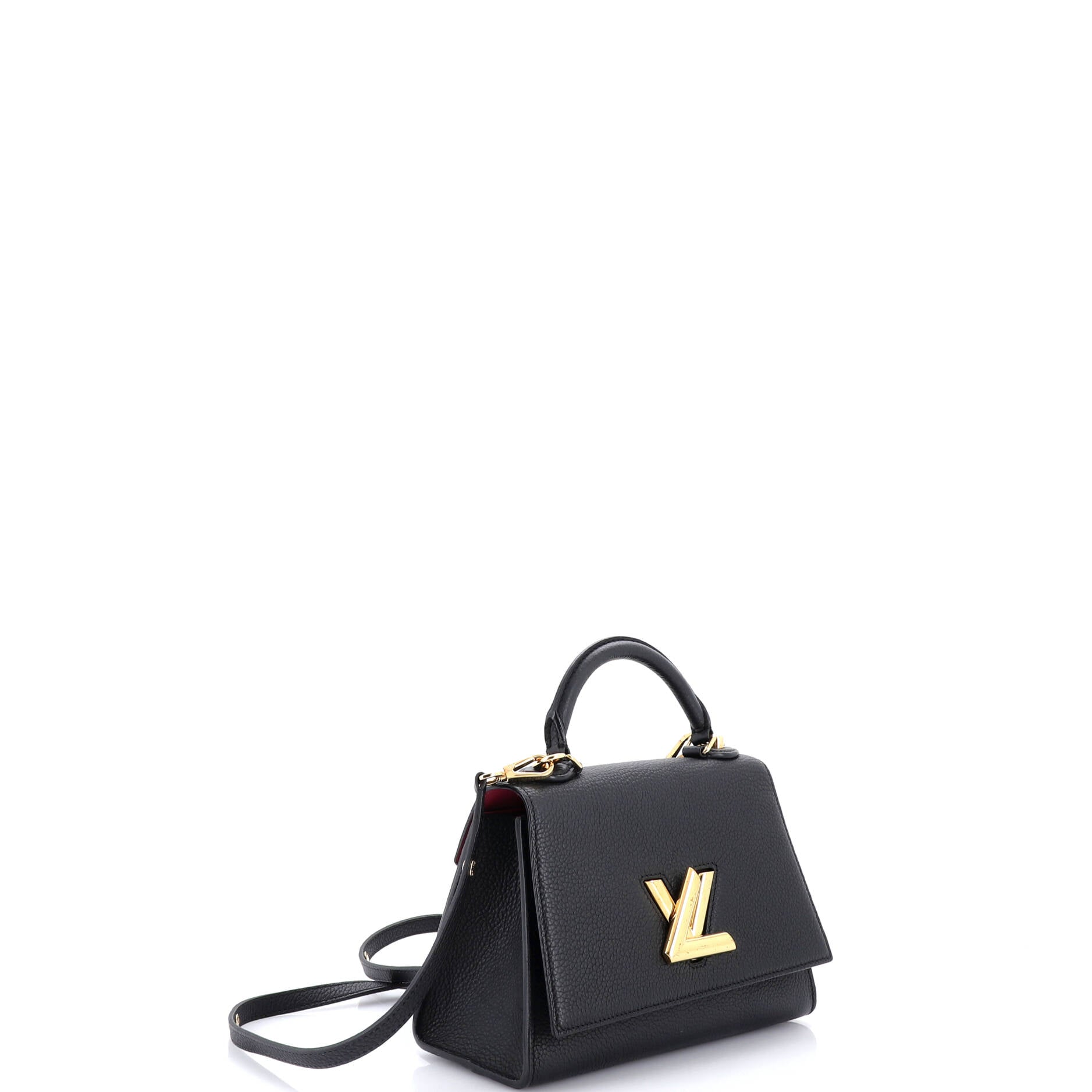 Pre Owned Louis Vuitton Twist One Handle Bag Taurillon Leather PM