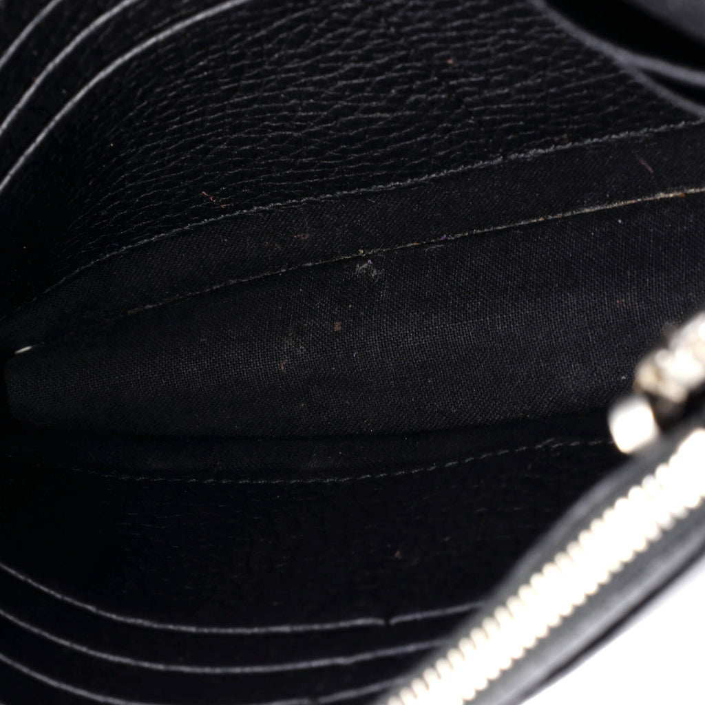 Pre Owned Balenciaga City Classic Studs Wallet on Chain Leather Small