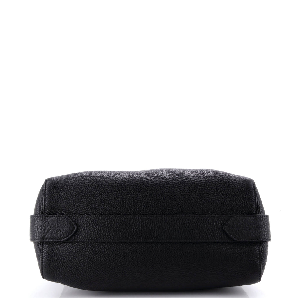 Pre Owned Prada Convertible Compartment Tote Vitello Daino Medium