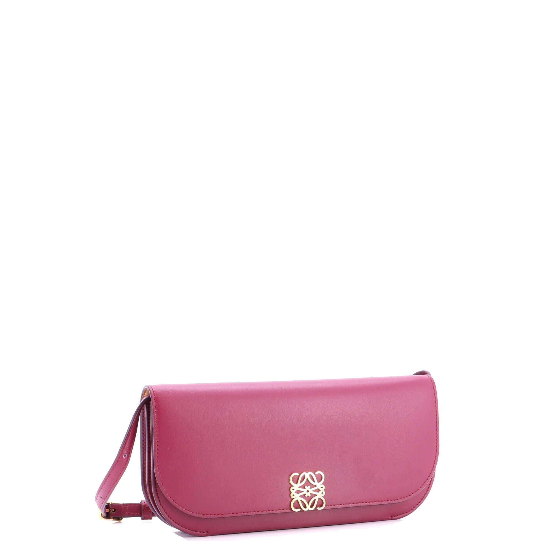 Pre Owned Loewe Goya Shoulder Bag Leather Long