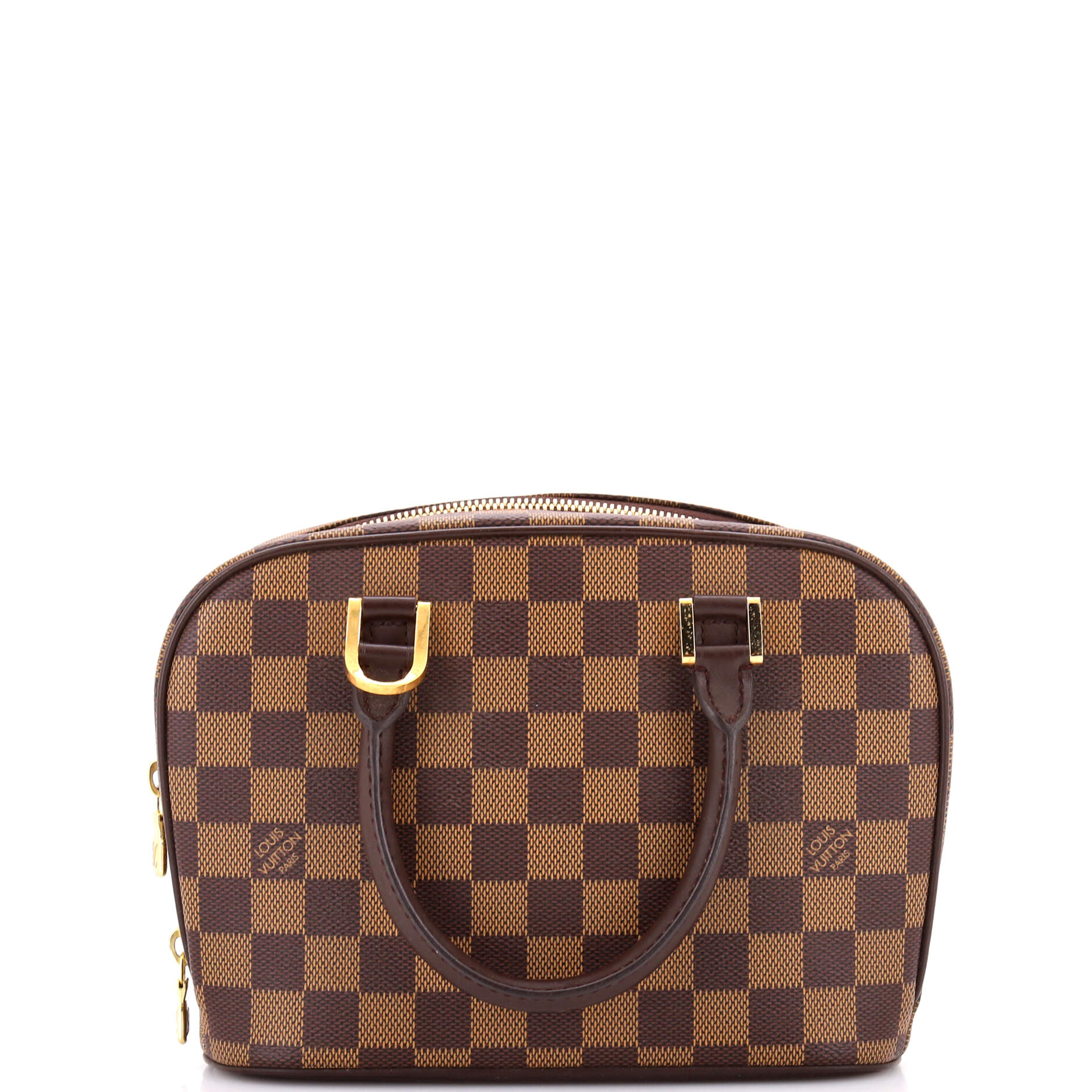 Pre Owned Louis Vuitton Sarria Handbag Damier Mini