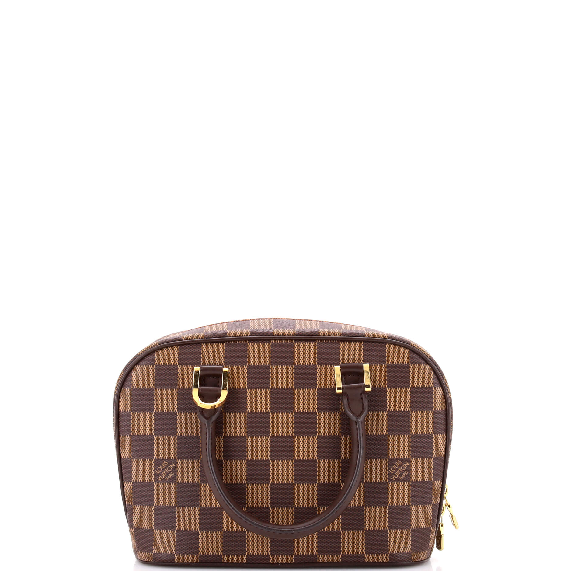 Pre Owned Louis Vuitton Sarria Handbag Damier Mini