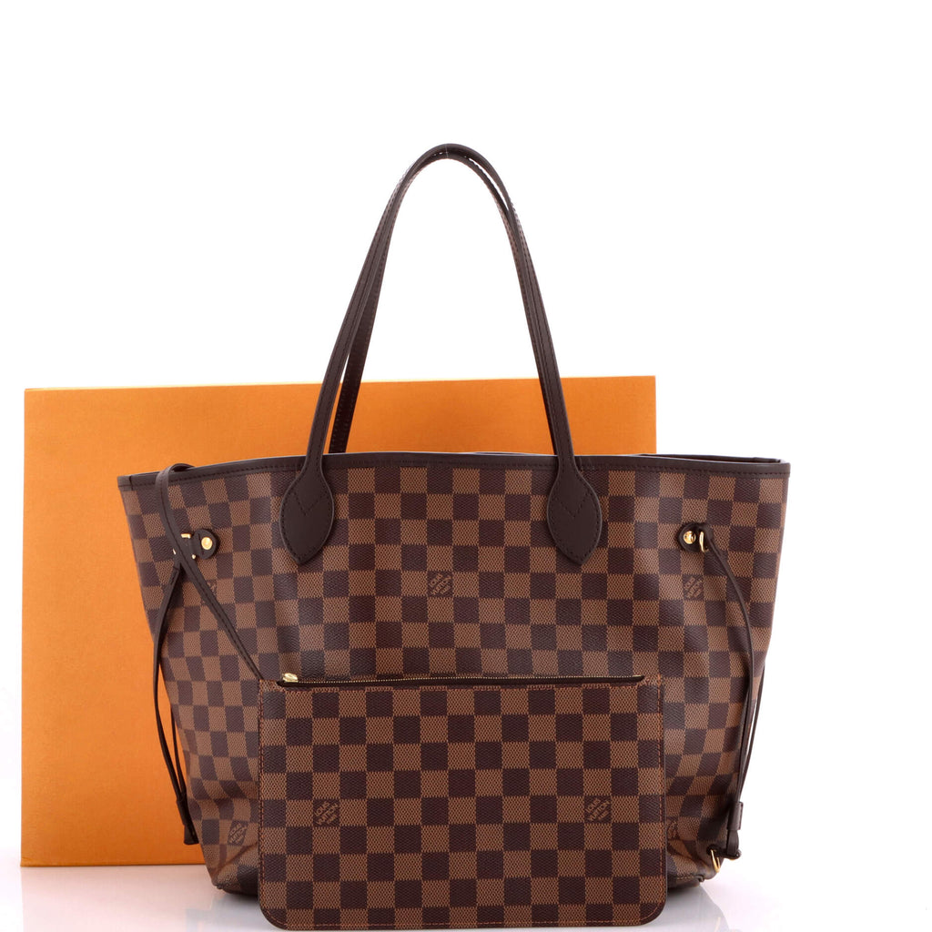 Pre owned Louis Vuitton Neverfull NM Tote Damier MM