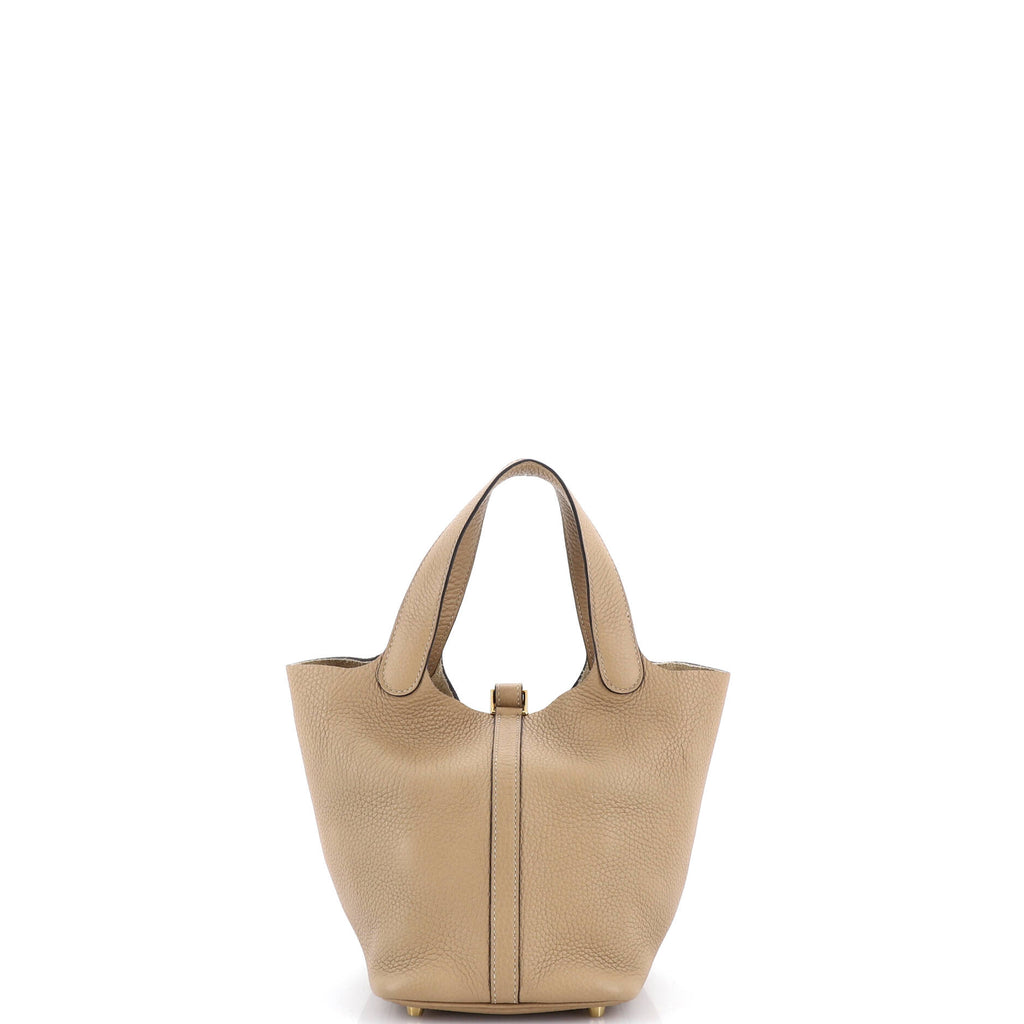 Pre Owned Hermes Picotin Lock Bag Clemence PM