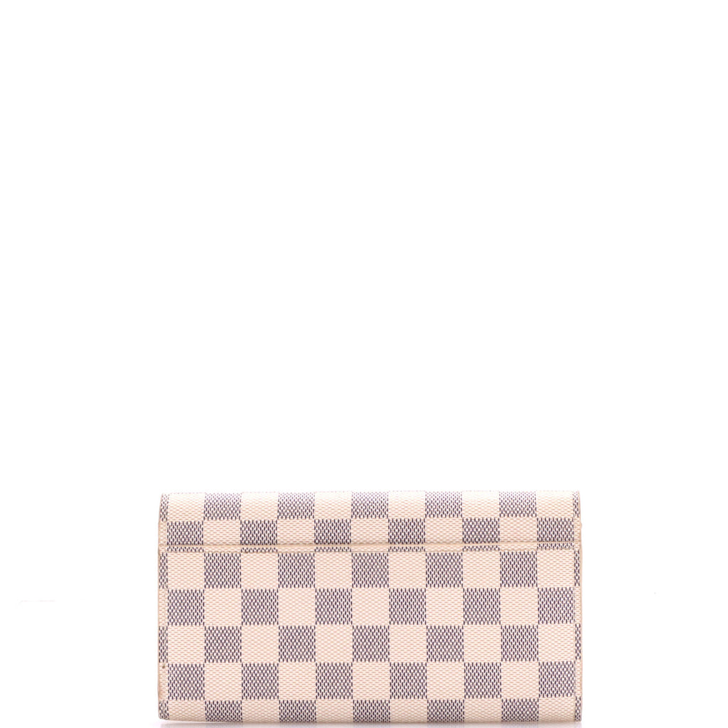 Pre Owned Louis Vuitton Sarah Wallet NM Damier
