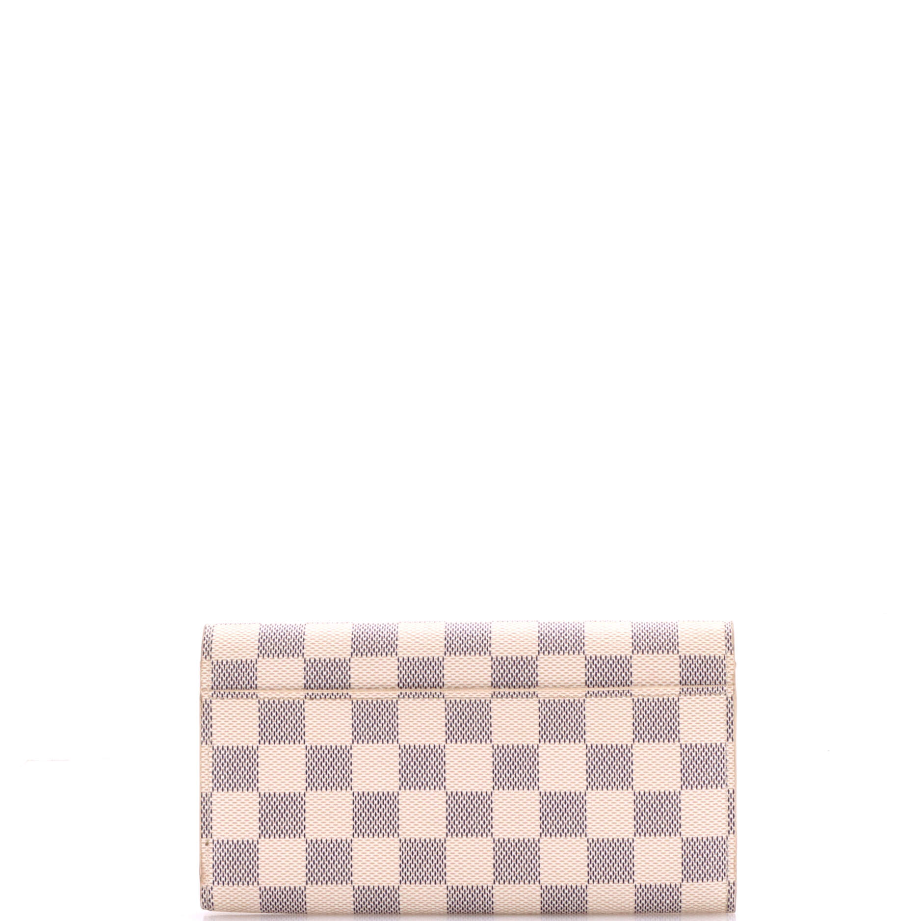 Pre Owned Louis Vuitton Sarah Wallet NM Damier