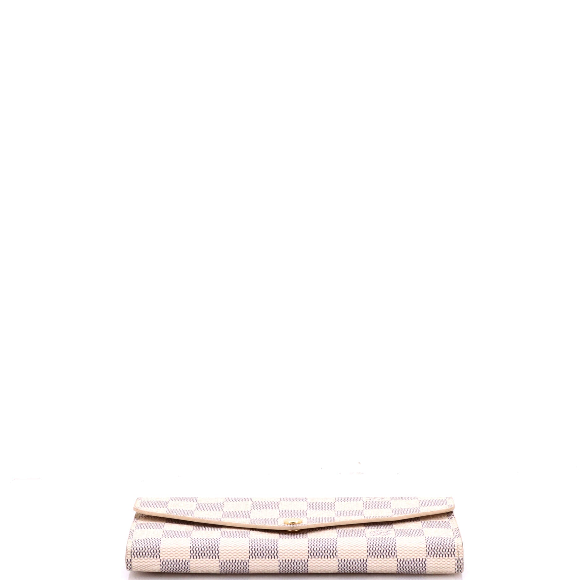Pre Owned Louis Vuitton Sarah Wallet NM Damier